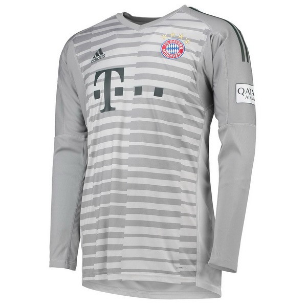 Tailandia Camiseta Bayern Munich 1ª Ml Portero 2018-2019 Gris